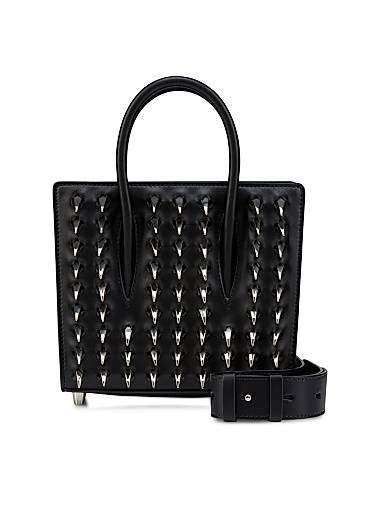 Christian Louboutin Сумка с верхней ручкой Mini Paloma из телячьей кожи с шипами, размеры 21,1 x 17,8 x 8,9 см 11008311
