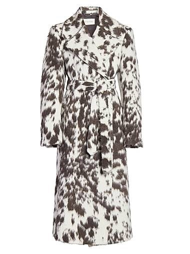 Dries Van Noten Rafaella Printed Wool-Blend Coat 11013994