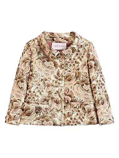 Valentino Garavani Apres L',hiver Matelasse', Rose Lurex Jacket 11029152