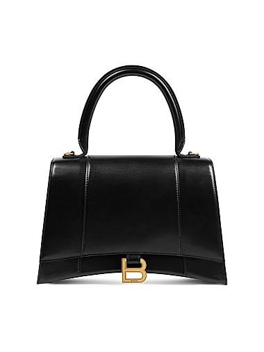 Balenciaga Сумка для художников из лаковой телячьей кожи с ручкой, 100% телятина, размеры: 27 x 20 x 10 см 11008780