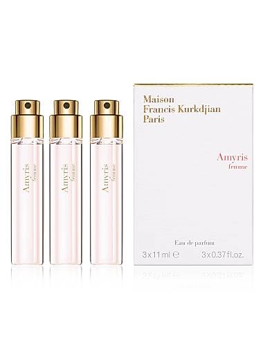 Maison Francis Kurkdjian Набор из 3 флаконов парфюма Amyris femme: цветочный и древесный аромат, 3 x 11 мл, без парабенов 11016920