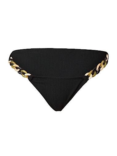 Классические бикини Shoshanna с цепочной отделкой по бокам, 92% нейлона, 8% спандекса 11026492
