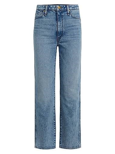 Hudson Jeans Джинсы Brooks Nader x Hudson Breaux с высокой талией, прямые, 98% хлопок, 5 карманов 10042317