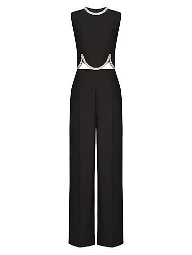 Комбинезон Valentino Garavani из шерсти с вышивкой и шелковой подкладкой, Италия 11019558