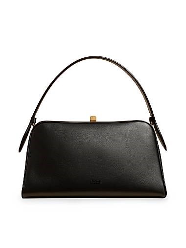 Khaite Кожаная сумка Cate с верхней ручкой, размер 30 см x 14 см x 16 см, произведена в Италии 11019229