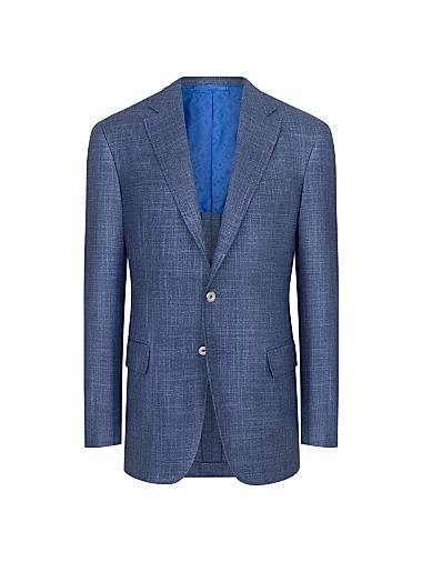 Пиджак Stefano Ricci из шерсти, шелка и кашемира с двумя пуговицами, полуподкладкой и карманами 11027816