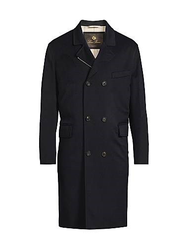 Пуховик Martingala из кашемира Loro Piana с длинными рукавами и двойной застёжкой на кнопках, Италия 11015954