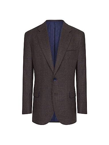 Двубортный шерстяной жакет Stefano Ricci из кашемира с классической итальянской отделкой 11027807