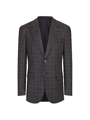 Пиджак Stefano Ricci из плетеной ткани с 2 пуговицами, 65% кашемира и 35% шерсти, Италия 11027811