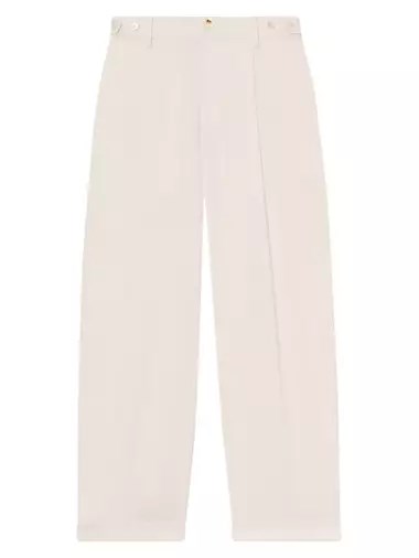 Широкие зауженные брюки из хлопковой смеси с высокой талией от Reiss, модель Luca 10042299