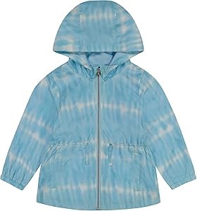 Jessica Simpson Детская легкая водонепроницаемая куртка с капюшоном от Джессики Симпсон, размеры 4-16, идеальна для переходного сезона 10022351