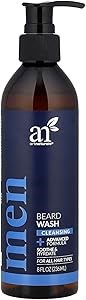 Artnaturals Шампунь для бороды и усов 236 мл с алоэ вера, маслом жожоба и аргана, без сульфатов 11105525