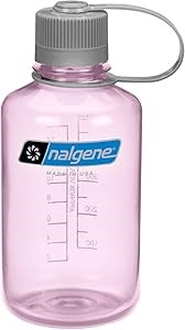 Nalgene Спортивная бутылка для воды из тритана объемом 16 унций без BPA, произведенная из 50% переработанного пластика, с узким горлышком, цвет аметист 11044880