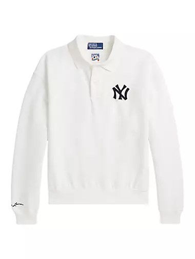 Флисовый лонгслив New York Yankees™ от Polo Ralph Lauren с нашивками и пуговицами 10042703