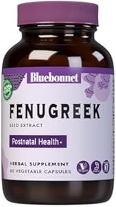 Bluebonnet Nutrition Безглютеновый веганский экстракт семян пажитника, 600 мг, 60 капсул, без ГМО 11081155