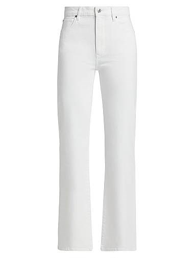 Джинсы стрелки от Frame из растяжимого хлопка, в стиле boot-cut, с 5 карманами, из 99% хлопка 11014037