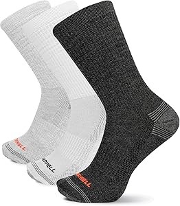 Носки унисекс Merrell для мужчин и женщин, 3 пары, полуподъёмные, дышащие, походные 11043362