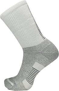 Лёгкие унисекс носки Merrell для активного отдыха из смеси Coolmax и шерсти с зоновой амортизацией 11055840