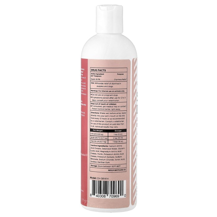 Chew + Heal Жидкое средство Stop The Diarrhea от диареи для собак, 355 мл 11047550