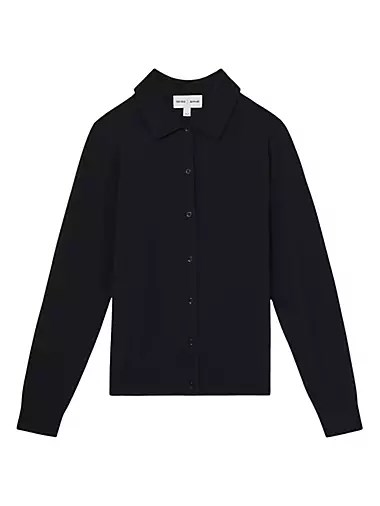 Reiss Кардиган Tatum из шерсти с отложным воротником и длинными рукавами, 100% шерсть ответственного производства 10042290