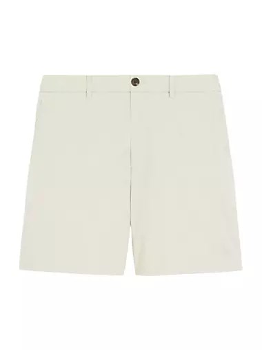 Льняные шорты Theory Curtis с эластичным поясом, плоским фронтом и карманами 10042343