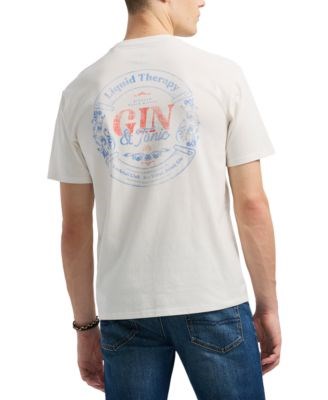 Мужская классическая футболка Buffalo Torpoint с коротким рукавом и графическим принтом, 100% хлопок 11072600