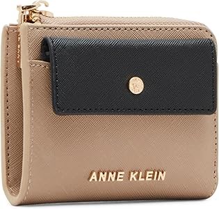 Anne Klein Маленький женский кошелек с отделкой, съемным вставным карманом и полиэстеровой подкладкой 11062428