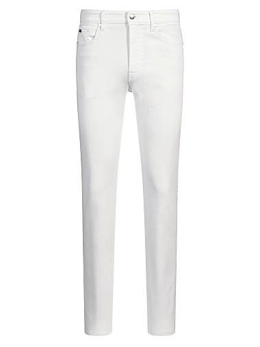 Стильные летние джинсы Slim-Fit Boss Delaware из удобного стрейч-денима 11012018