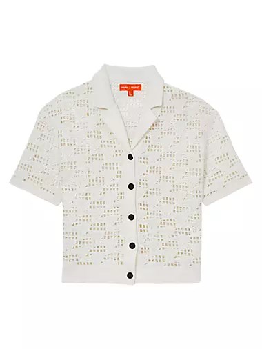 Reiss Мужская рубашка McLaren Fleur с коротким рукавом из 61% вискозы и 39% полиэстера, бокс-крой 10043015