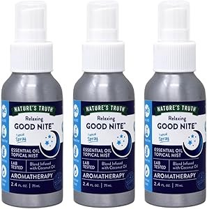 Nature',s Truth Ароматический спрей с эфирными маслами для расслабления и сна с лавандой и ромашкой, 70 мл, 3 шт. 11063825