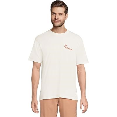 Футболка Billabong Checking In с короткими рукавами и расслабленным фасоном из 100% хлопка 11032160