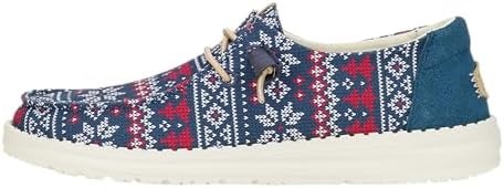 Женские легкие слипоны Hey Dude Wendy Winter Sweater с округлым носком, размер 5 11098853