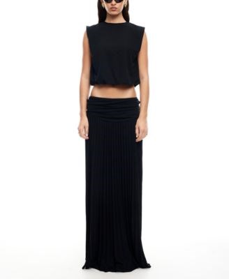 Молодёжный укороченный топ Lioness из вискозы с короткими рукавами для весны и лета 11027089