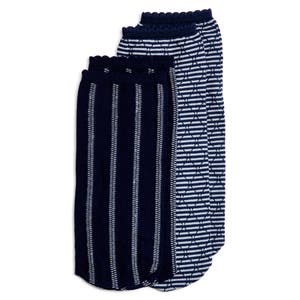 Набор из двух пар полосатых носков Oroblu янтарного цвета, Италия 10043636