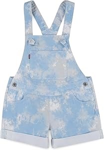 Levi',s® Яркий детский безрукавный комбинезон для девочек, 97% хлопка, 3% эластана, с регулируемыми плечевыми лямками 10022651