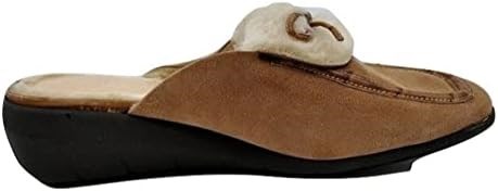 Клоги Anne Klein Campbell из бежевой замши на каблуке 2,5 см с искусственной подошвой 11046526