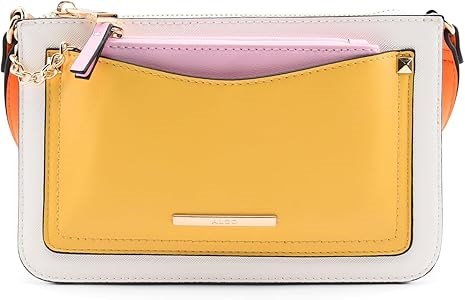 Aldo Сумка через плечо 23 см с застежкой на молнии, 3 отделениями, из синтетического материала 11101647