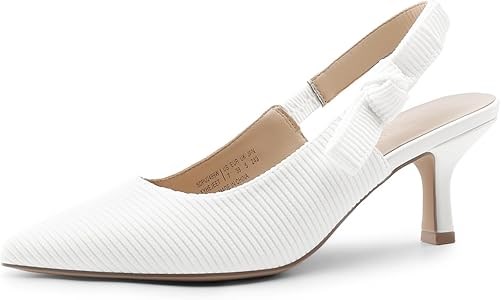 Элегантные женские туфли Dream Pairs на низком каблуке kitten с ремешком и закрытым носком для особых случаев 11044310