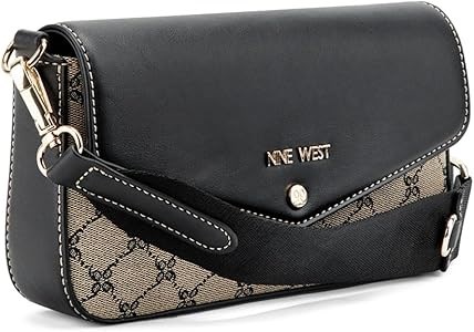 Nine West Сумка через плечо Peaches с клапаном и карточным чехлом, внутренними карманами и регулируемым ремешком 11061947