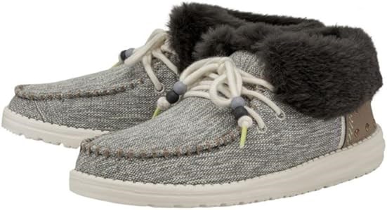 Heydude Женские легкие ботинки Hey Dude Britt со шнуровкой и съемной стелькой из мемори-фома 11101420