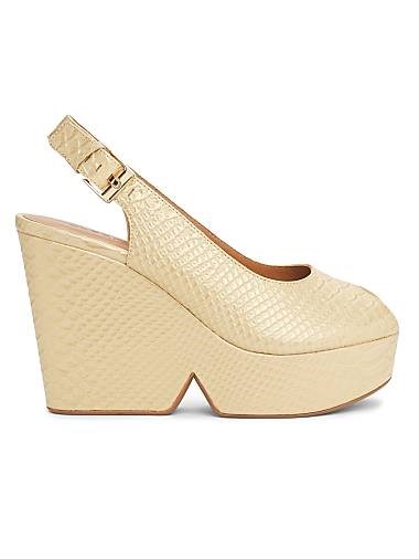 Кожаные сандалии Clergerie Dylan на платформе высотой 65 мм и каблуке 110 мм 11024676