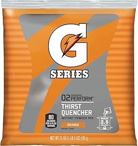 Gatorade Порошковая смесь для утоления жажды, 1 упаковка, быстрое восстановление жидкости, 2,5 галлона 11075982