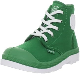 Детские ботинки Palladium Pampa Sport Canvas HI с резиновым носком и гибкой подошвой 11071987