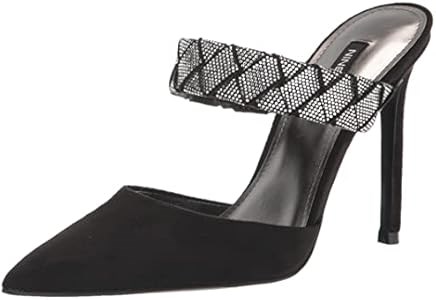 Женские туфли на каблуке Nine West Fresah с заостренным носком и кристальными вставками 11047584