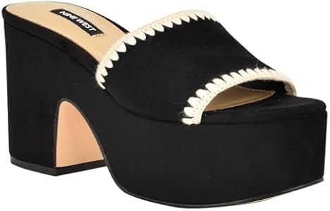 Платформенные сандалии Yickie с круглым носом и удобной шнуровкой от Nine West 11078233