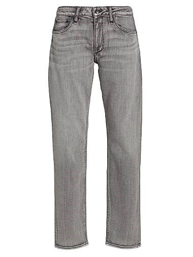 Джинсы Rag &amp, Bone Fit 3 Authentic из стрейч-денима с классическим 5-карманным фасоном и средней посадкой 11014348