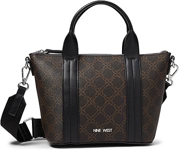 Nine West Компактный тоут с верхней молнией и регулируемым плечевым ремнем, с внутренними карманами для карт 11073122