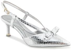 Изящные туфли-слинбек Kenneth Cole New York UMAYRA с острым носком и каблуком 7.6 см для стильных женщин 11068559