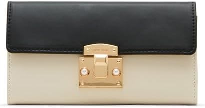 Anne Klein Континентальный кошелек в стиле color-block с множеством карманов для карт и мелочи 11049216