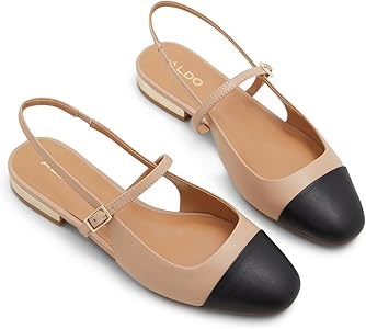 Балетки ALDO Sadey с изысканным декором, кожаным верхом и прочной резиновой подошвой 11053162